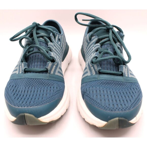 Under Armour Mens 8.5 Speedform Gemini 3 Running Shoes Marlin Blue Fresco Green - Picture 2 of 10